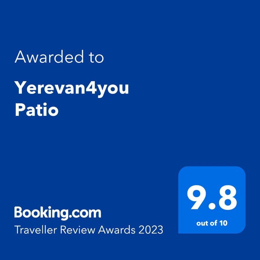 Yerevan4You Patio ภายนอก รูปภาพ